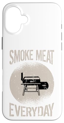 Grill Grillmeister Smoker Smoken Räuchern Grillen Hülle für iPhone 16 Plus von Smoke Meat Smoken