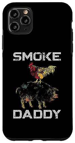 Smoke Daddy – Lustiger Fleisch-Räucher, Grillen, BBQ-Liebhaber Hülle für iPhone 11 Pro Max von Smoked Meat Steak BBQ Lover Gifts