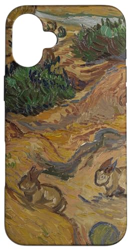 Hülle für iPhone 16 Plus Berühmte schöne Kunst "Landschaft mit Kaninchen" von Vincent van Gogh von Smooth HQ