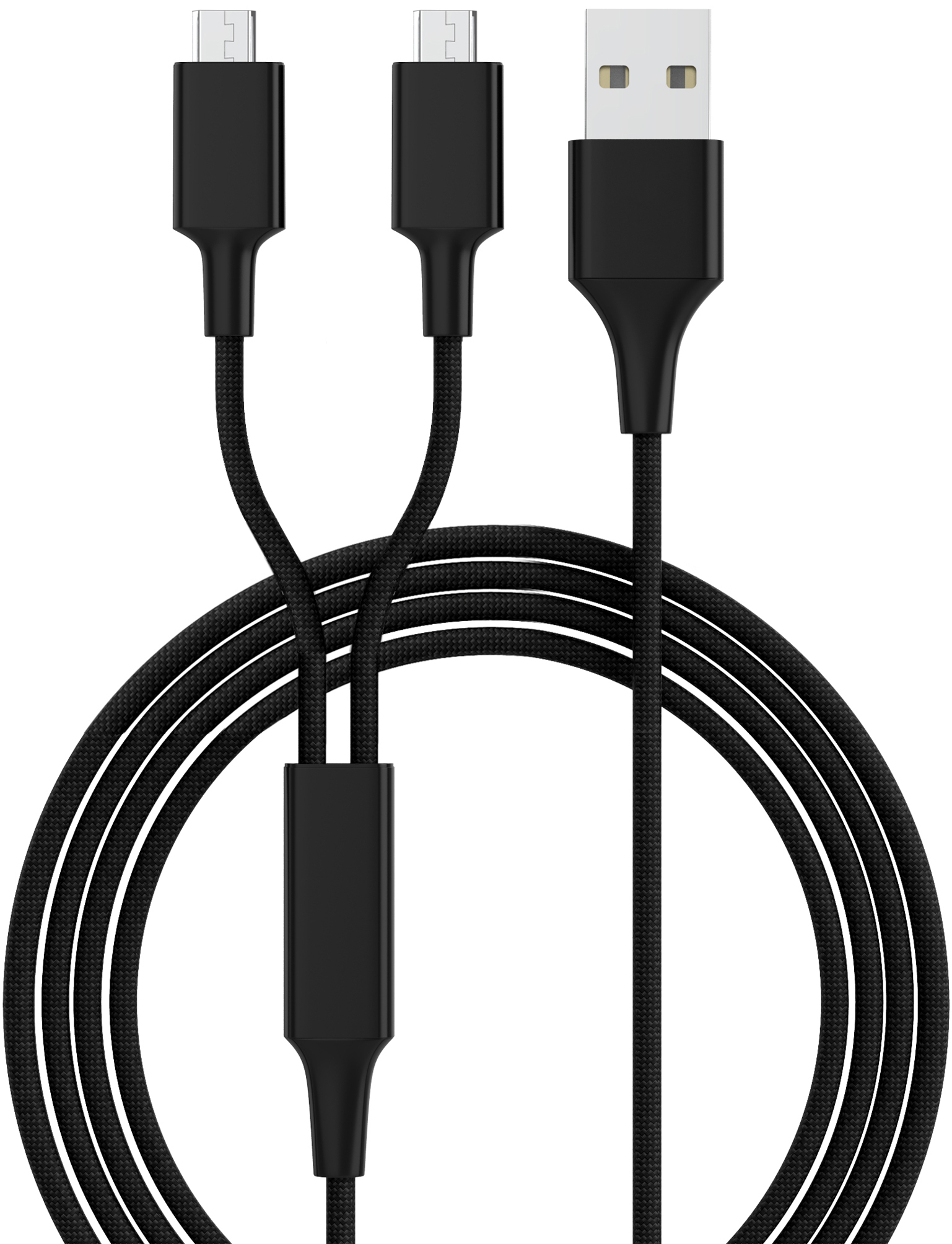 smrter Hydra DUO Ladekabel, Typ Micro-USB, 120cm, black retail von Smrter