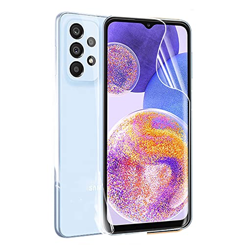 Hydrogel Film 2 Stk für Samsung Galaxy A33 5G 6.4inch Hochempfindliche Schutzfolie Flexible Transparente TPU-Displayschutzfolien Volle Abdeckung KEIN gehärtetes Glas von Snailcanfly