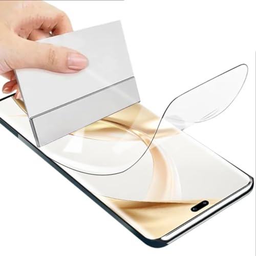 Snailcanfly 2 Stk Hydrogel Film für Honor X60 Pro 5G 6.78" Hochempfindliche Schutzfolie Explosionsgeschützt Flexible Transparente TPU-Displayschutzfolien KEIN gehärtetes Glas von Snailcanfly