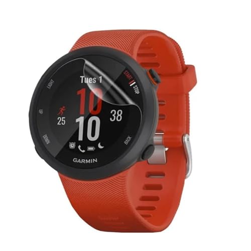 Snailcanfly Hydrogel Film 5pcs für Garmin Forerunner 55 1.04" Smart Watch Transparent TPU-Folie Screen Protector Bildschirmschutz Berührungsempfindlich, HD Clear, Ultradünn, Selbstheilung von Snailcanfly