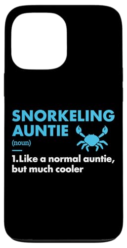 Hülle für iPhone 13 Pro Max Snorkeler Auntie Definition Schnorcheln von Snorkeling Hobby Present Snorkeler Apparel