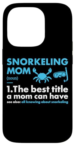 Hülle für iPhone 14 Pro Schnorchler Mama Definition Schnorcheln von Snorkeling Hobby Present Snorkeler Apparel