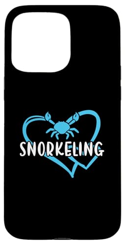 Hülle für iPhone 15 Pro Max Snorkeler Heart Snorkeling von Snorkeling Hobby Present Snorkeler Apparel