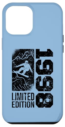 Hülle für iPhone 14 Plus Snowboarder Jahrgang 1998 Geburtstags Snowboarding Snowboard von Snowboard Zubehör Geschenke Shirts