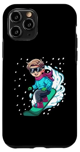 Hülle für iPhone 11 Pro Snowboardfahren von Snowboardfahren Geschenke