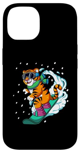 Hülle für iPhone 14 Snowboardfahren von Snowboardfahren Geschenke