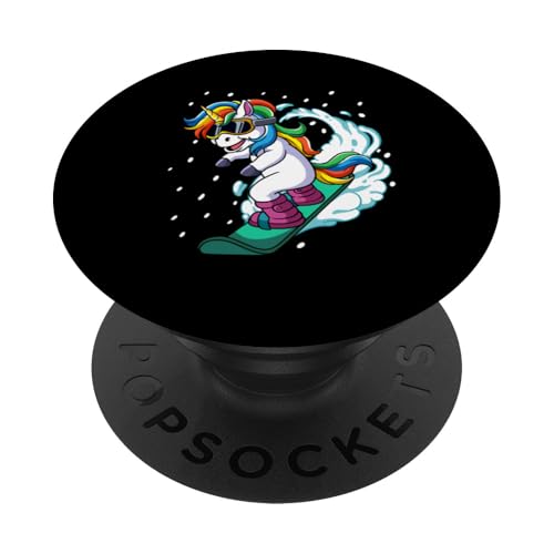 Snowboardfahren PopSockets Klebender PopGrip von Snowboardfahren Geschenke