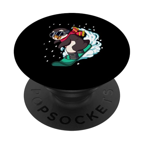 Snowboardfahren PopSockets Klebender PopGrip von Snowboardfahren Geschenke