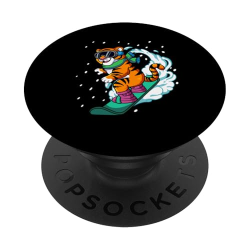 Snowboardfahren PopSockets Klebender PopGrip von Snowboardfahren Geschenke