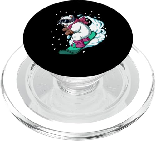 Snowboardfahren PopSockets PopGrip für MagSafe von Snowboardfahren Geschenke