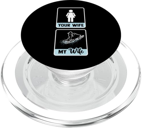 Lustiges Snomobiler Girl Meme Design PopSockets PopGrip für MagSafe von Snowmobile Motor Sled Design