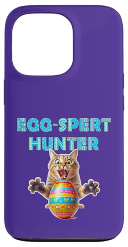 Einzigartiger Katzenliebhaber-Sprichwort Egg Spert Hunter Hülle für iPhone 13 Pro von So Cool Designs