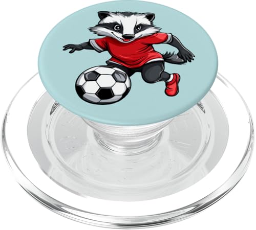 Fussball Dachse PopSockets PopGrip für MagSafe von Soccer Animals