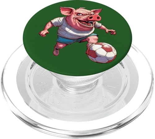 Schweine Fussball PopSockets PopGrip für MagSafe von Soccer Animals