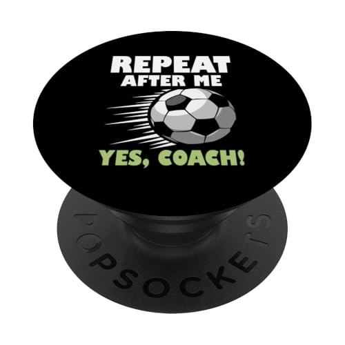 Fußballtraining Papa Coach Fußballtrainer PopSockets Klebender PopGrip von Soccer Coach Gifts For Men