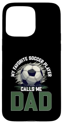 Hülle für iPhone 15 Pro Max Fußball Papa Vatertag von Soccer Dad Gift for Men