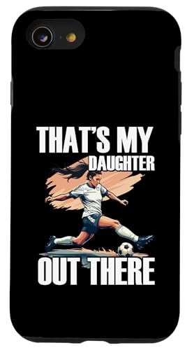 Hülle für iPhone SE (2020) / 7 / 8 Fußball Papa Vatertag von Soccer Dad Gift for Men