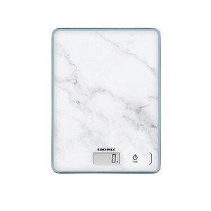 SOEHNLE Küchenwaage Page Compact 300 Marble weiß für max. 5,0 kg von Soehnle
