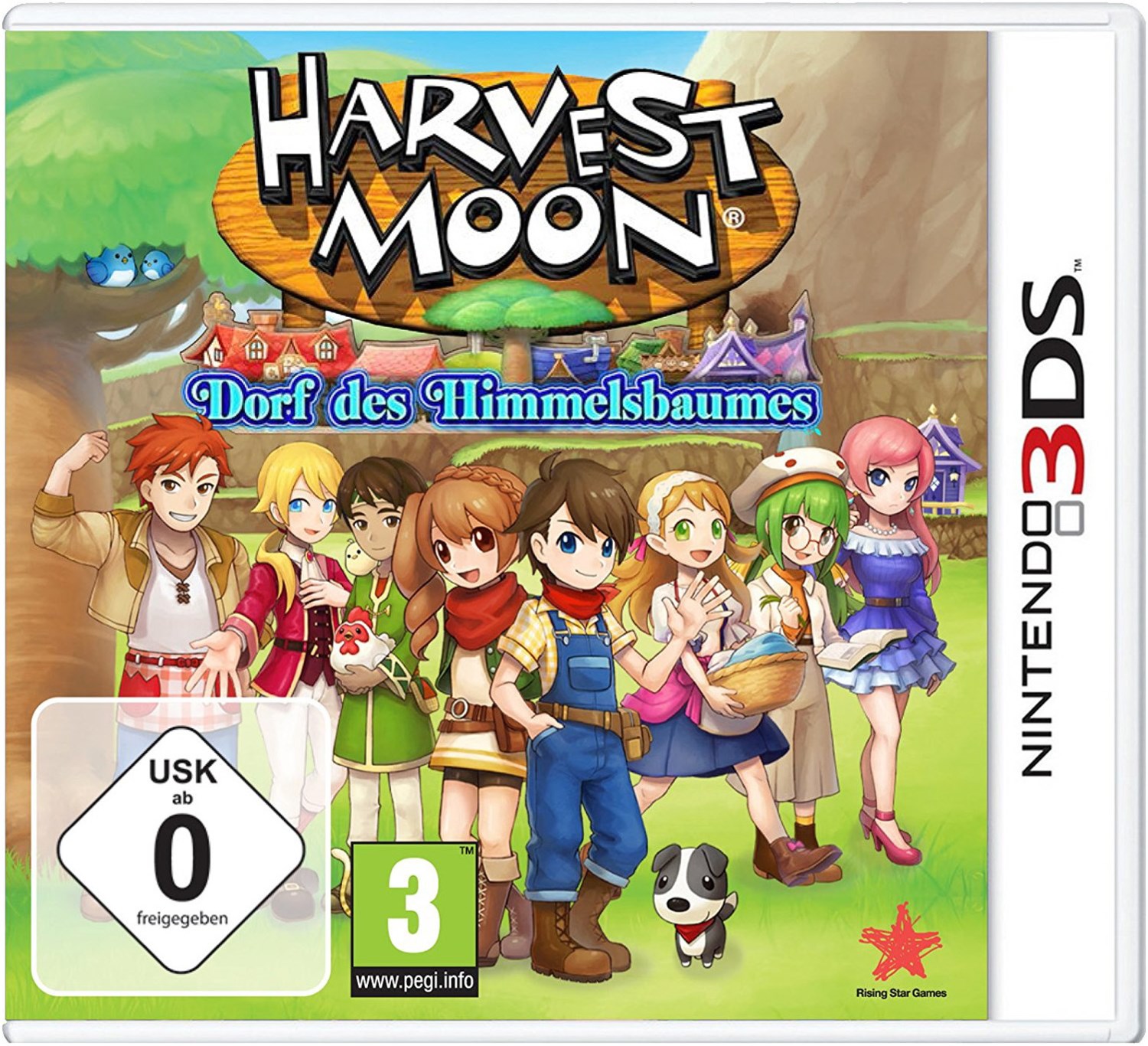 3DS Harvest Moon: Dorf des Himmel von Software Pyramide