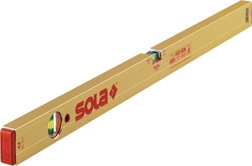 Sola Wasserwaage AZ 80cm Alu.gold 0,5 mm/m 01161101 von Sola