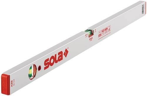 Sola Wasserwaage AZB 100cm Alu.silber 0,5 mm/m 0,50 mm/m 01011301 von Sola