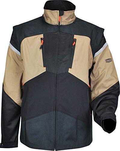 SOLIDUR HAVEBE-S Handy Jacke, Beige/Schwarz, Größe S von Solidur