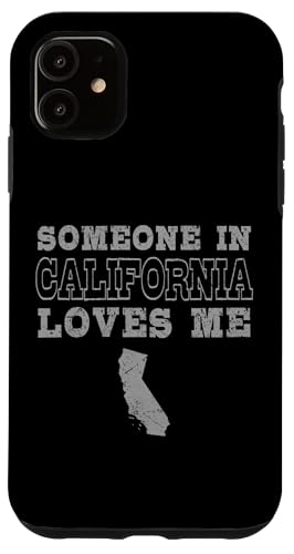 Hülle für iPhone 11 Jemand in Kalifornien liebt mich Vintage US State von Someone Loves Me In US State Of California