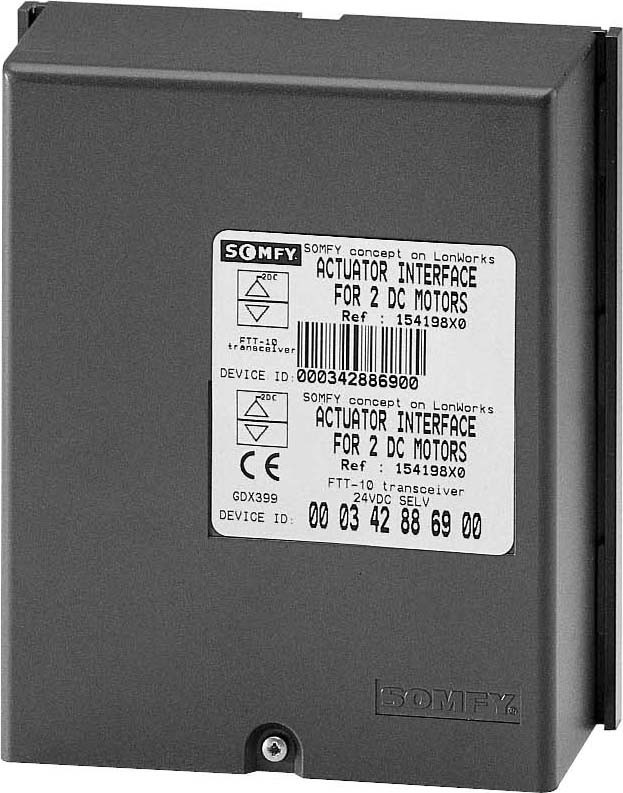 Somfy Jalousieaktor KNX/EIB 4 AC 1860116 Somfy Jalousieaktor KNX/EIB 4 AC 1860116 von Somfy