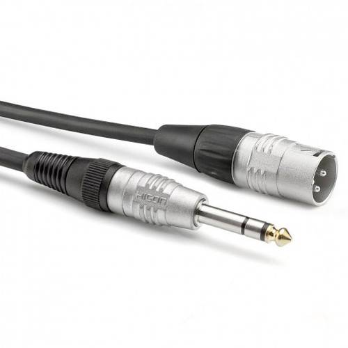 Sommer Cable HBP-XM6S-0060 Audio Adapterkabel [1x XLR-Stecker 3 polig - 1x Klinkenstecker 6.3mm (mon von Sommer Cable