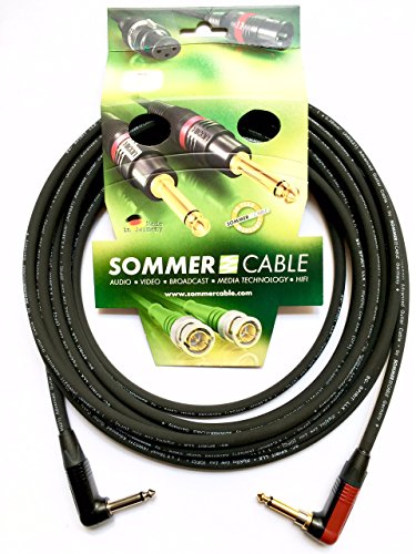 Sommer Cable Instrumentenkabel SC-Spirit LLX LOW LOSS Klinke NP2RX-BAG/Klinke NP2RX-AU-SILENT (3m) von Sommer Cable