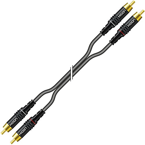 SOMMER CABLE SC Onyx 2025 MKII schwarz 1,5m Stereo RCA Cinch-Kabel ORIGINAL inkl. HI-CM06 Stecker | ON81-0150-SW von SommerCable