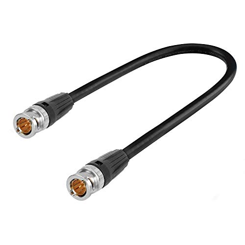 Sommer Cable VTGR-0100-SW-SW Video Anschlusskabel [1x BNC-Stecker-1x BNC-Stecker] 1.00m Schwarz, Multicolor von SommerCable