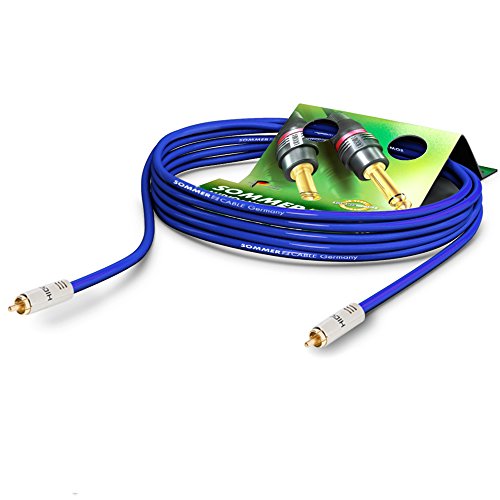 SommerCable SC-Vector 0.8/3.7 S/PDIF 75 Ohms, Cinch HI-CM12 / Cinch HI-CM12 HICON (1,5m) von SommerCable