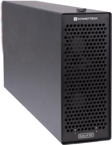 Sonnet Echo II DV Desktop Two-Slot Full-LengthThunderbolt PCIe Card System (ECHO-2DDV-TB3) von Sonnet