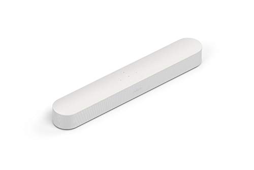 Sonos Beam Smart Soundbar, weiß – Kompakte TV Soundbar für Fernsehen & Musikstreaming mit WLAN, Alexa Sprachsteuerung, Google Assistant & HDMI ARC - AirPlay kompatibler Musik- & TV Lautsprecher Sonos Beam Smart Soundbar, weiß – Kompakte TV Soundbar für Fernsehen & Musikstreaming mit WLAN, Alexa Sprachsteuerung, Google Assistant & HDMI ARC - AirPlay kompatibler Musik- & TV Lautsprecher von Sonos