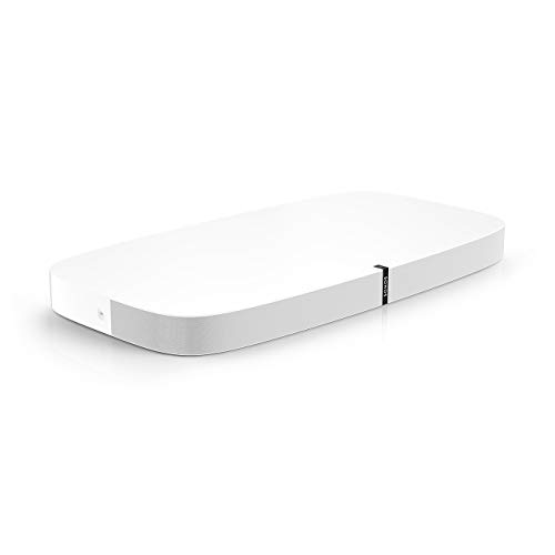 Sonos Playbase WLAN Soundbase, weiß – Fernsehlautsprecher mit kraftvollem Sound für Heimkino & Musikstreaming – Erweiterbarer WLAN Speaker mit Airplay von Sonos