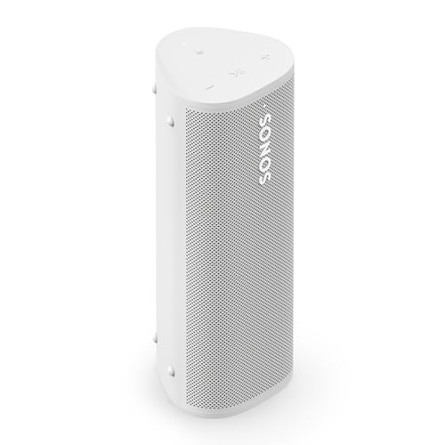 Sonos Roam 2 - Weiß - Tragbarer wasserdichter Bluetooth-Lautsprecher von Sonos