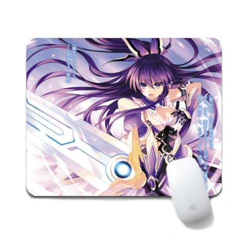 Sonsoke Anime Tokisaki Kurumi Maus, Gaming-Mauspad, rutschfeste Unterseite, tragbares Mauspad für Laptop, Büro und Zuhause (Yatogami Tohka 1) von Sonsoke