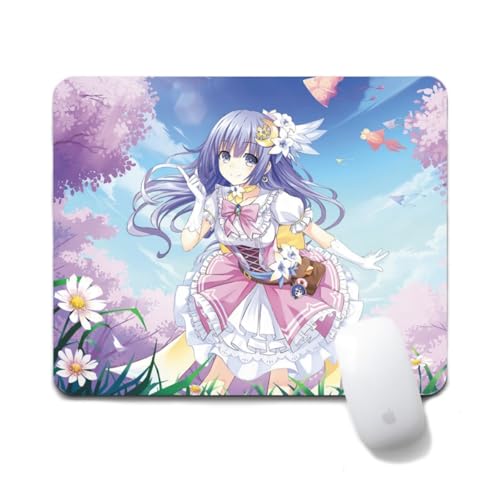 Sonsoke Anime Tokisaki Kurumi Maus Gaming-Mauspad, rutschfeste Unterseite, tragbares Mauspad für Laptop, Büro und Zuhause (Izayoi Miku) von Sonsoke