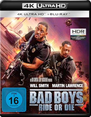 Bad Boys: Ride or Die (4K Ultra HD) [Blu-ray] von Sony Pictures Home Entertainment