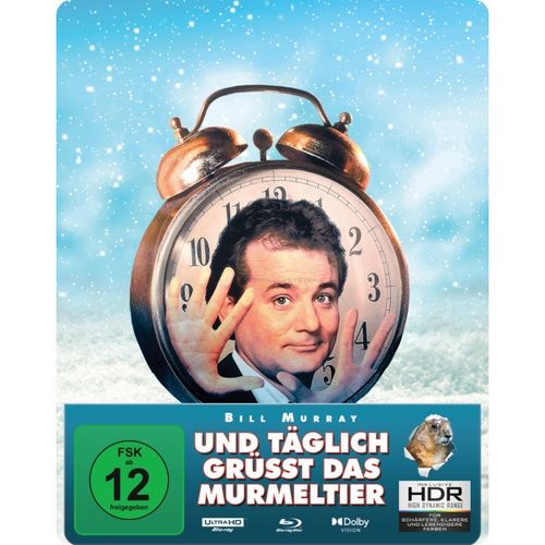 Und täglich grüßt das Murmeltier (Remastered)   SteelBook    (4K-UHD+Blu-ray) von Sony Pictures