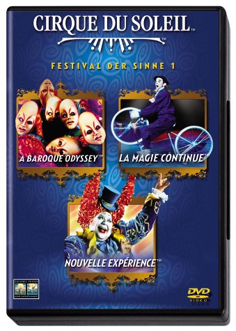 Cirque du Soleil - Festival der Sinne 1 [3 DVDs] von Sony