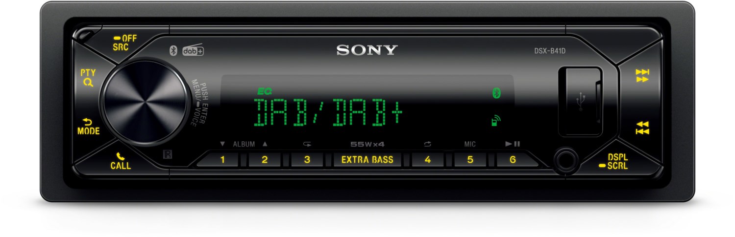 DSX-B41KIT MP3-Autoradio ohne CD-Spieler von Sony