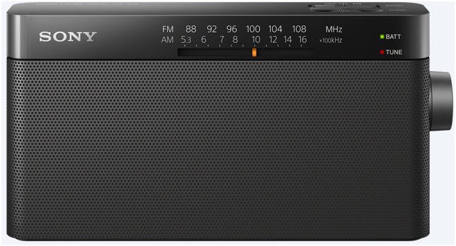 ICF-306 Kofferradio schwarz von Sony