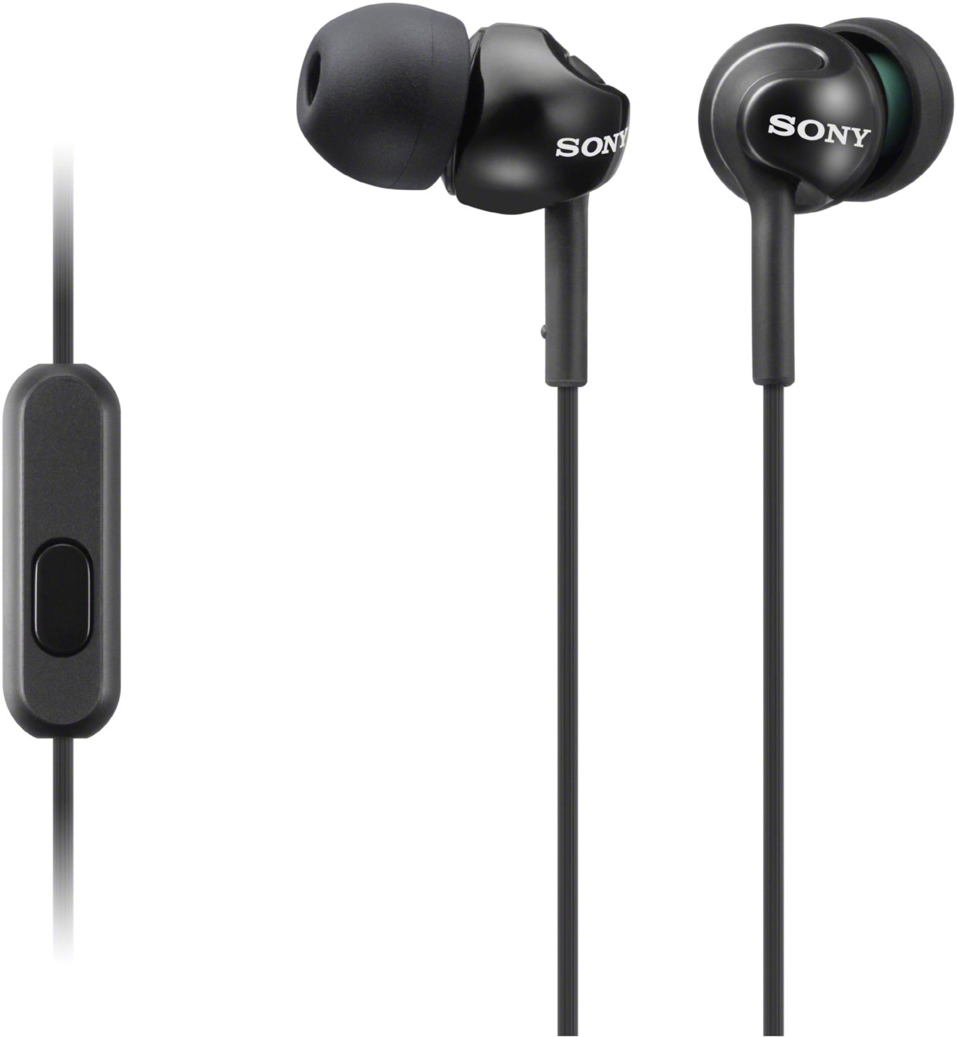 MDR-EX 110 APB In-Ear-Kopfhörer mit Kabel schwarz von Sony