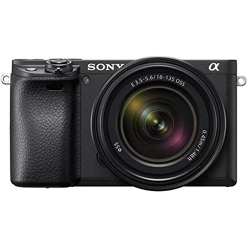 Sony Alpha 6400 | APS-C Spiegellose Kamera mit 18-135mm f/3.5-5.6 Zoom-Objektiv (Schneller 0,02s Autofokus, neigbares Display für Vlogging) von Sony