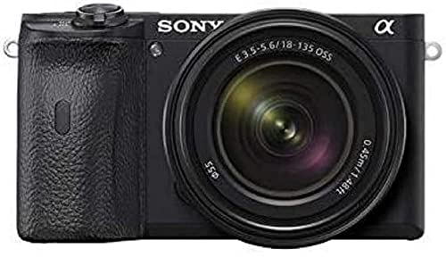 Sony Alpha 6600 | APS-C Spiegellose Kamera 18-135mm f/3.5-5.6 Zoom-Objektiv (Schneller 0,02s Autofokus, optische 5-Achsen-Bildstabilisierung im Gehäuse) von Sony